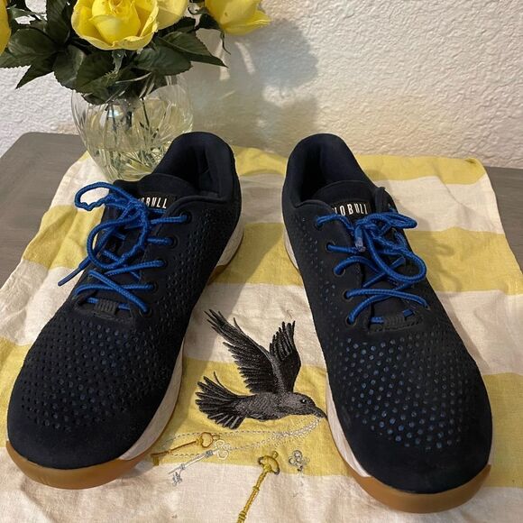 NOBULL Other - NoBull suede navy cross trainers sz M 10.5, W 12.  Good condition